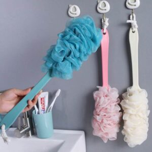 Extended Handle Soft Bristle Body Brush